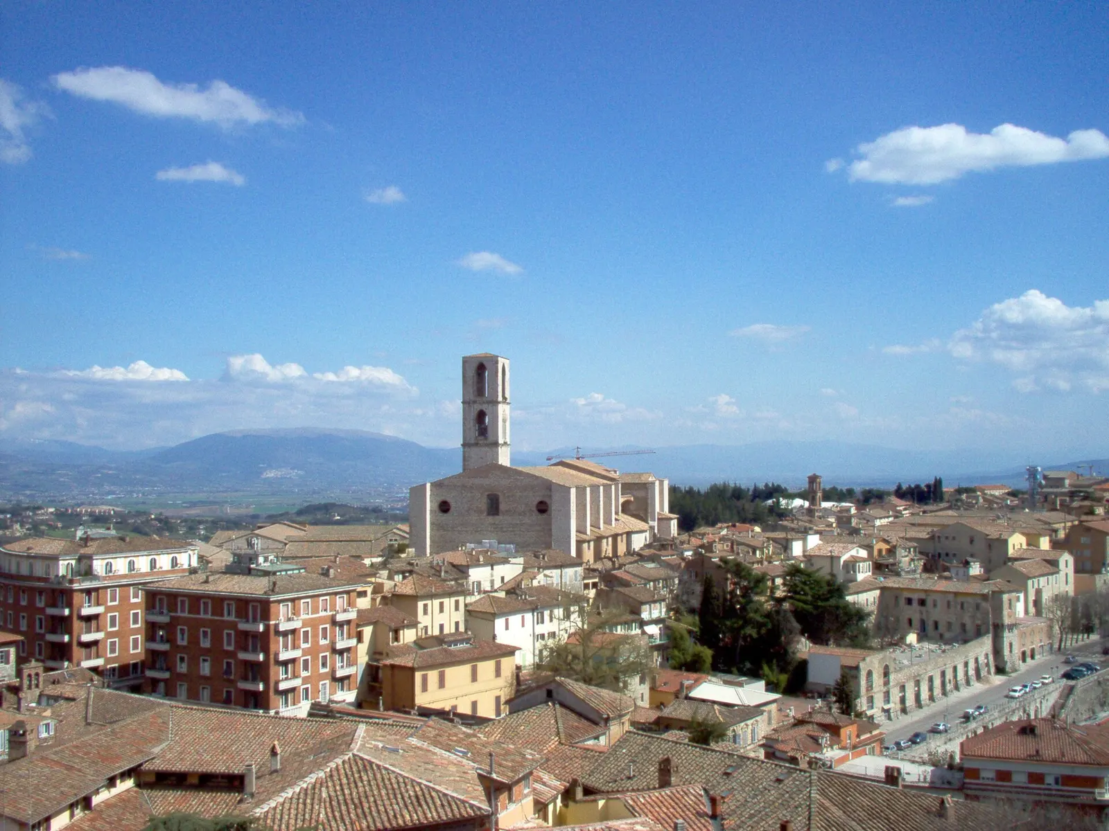 Veduta di Perugia