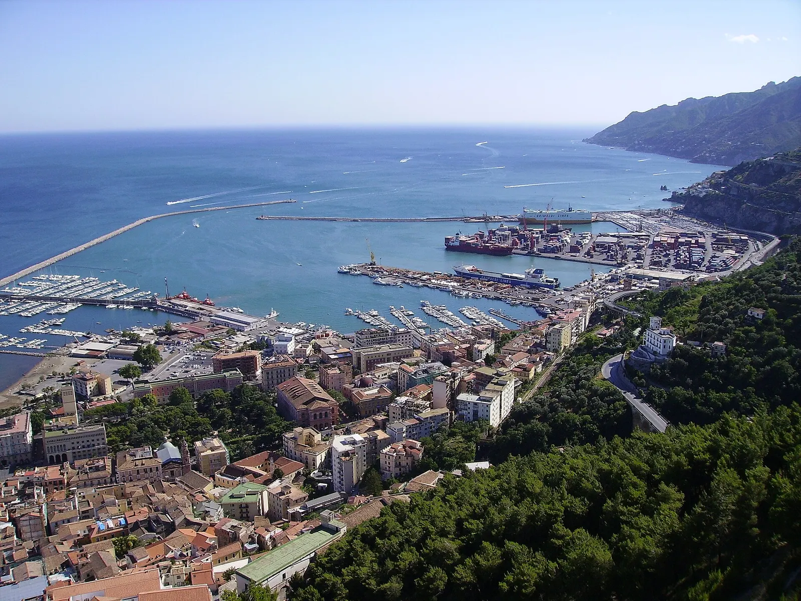 Veduta di Salerno